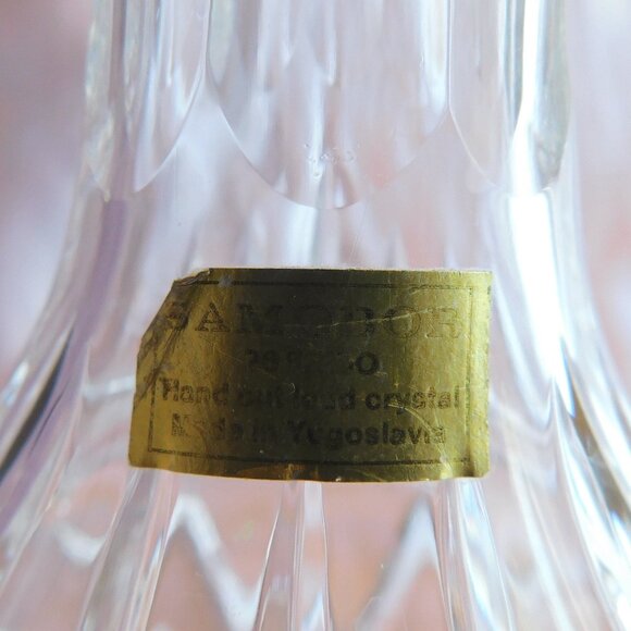 Samobor Cut Crystal Ships Decanter # 21734 - Picture 2 of 6